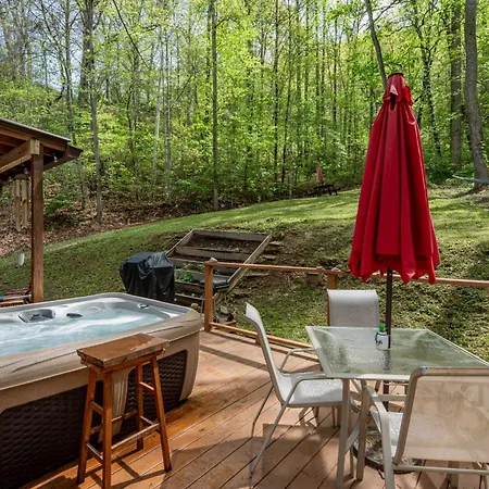 The Mountain Forager Cabin, Bryson City Nc Exterior photo